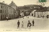 Remiremont - La Place Maxonrupt et le Parmont